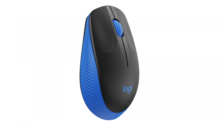 Mysz bezprzewodowa Logitech M190 FULL-SIZE WIRELESS niebieska 910-005907