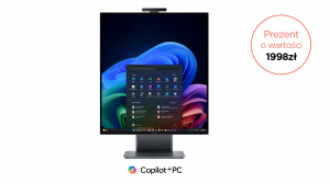 Komputer AiO Lenovo ThinkCentre X AIO 13H4000DPB Ultra X7 368H 27.6" QHD 32GB 2000SSD Int W11Pro