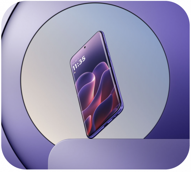 Smartfon Motorola edge 70 Fusion 5200 mAh fioletowy 5