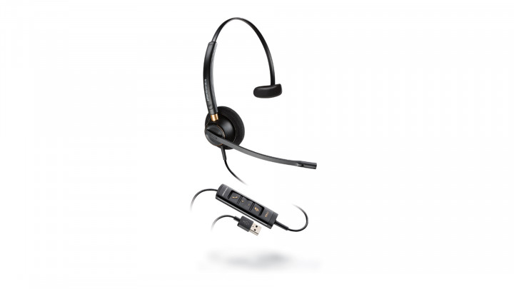 Słuchawki przewodowe HP Poly EncorePro 515 MonoUSB-A/USB-C - 783R0AA ...