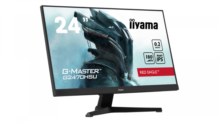 Monitor IIYAMA G-Master G2470HSU-B6 - widok frontu 3