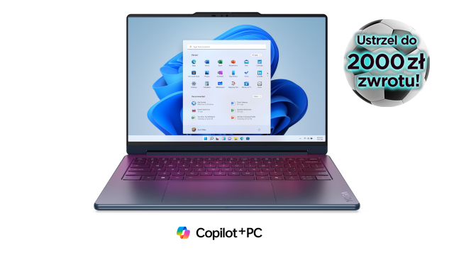 Laptop 2w1 Lenovo Yoga 9 Aura Edition Gen 11 Aura Edition 14IPH11 83SE001XPB Ultra 7 355 14