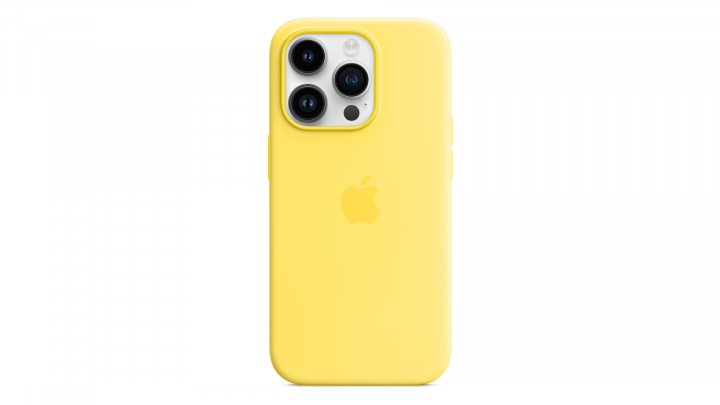 Etui Apple iPhone 14 Pro Silicone Case z MagSafe Canary Yellow MQUG3ZMA 5