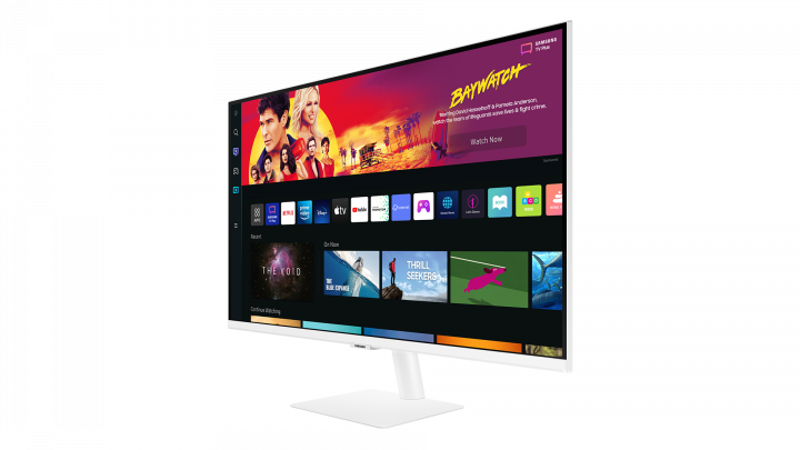 Monitor Samsung Smart M7 LS32BM701UUXEN - widok frontu prawej strony