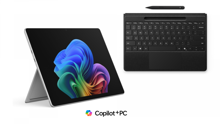 Microsoft Surface Pro 12 13cali W11Pro Platynowy copilot + Etui z klawiaturą Flex i rysikiem 1