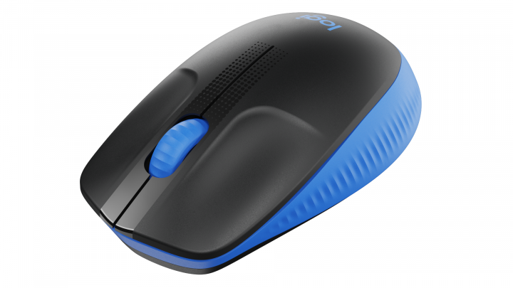 Mysz bezprzewodowa Logitech M190 FULL-SIZE WIRELESS niebieska 910-005907