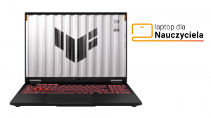 Laptop dla Nauczyciela ASUS TUF Gaming A16 FA608UM-R7165W R7 260 16" FHD+ 165Hz 16GB 512SSD RTX5060 DLSS 4 W11