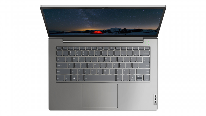 Laptop Lenovo ThinkBook 14 G2 szary - widok klawiatury