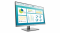 Monitor HP E273 1FH50AA EliteDisplay - widok frontu lewej strony