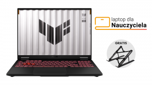 Laptop dla Nauczyciela ASUS TUF Gaming A16 FA608WV-R7321W Ryzen AI 9 HX 370 16" 2,5K 165Hz 32GB 1000SSD RTX4060 DLSS 3 W11