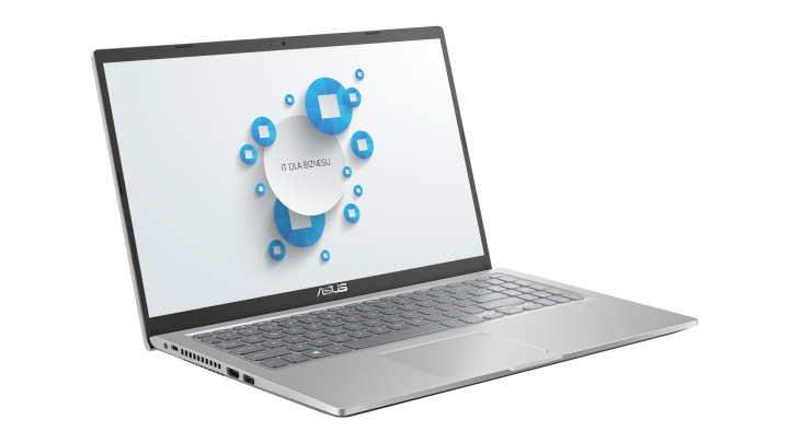 VivoBook X515JA Transparent Silver NoOS-przód front prawy