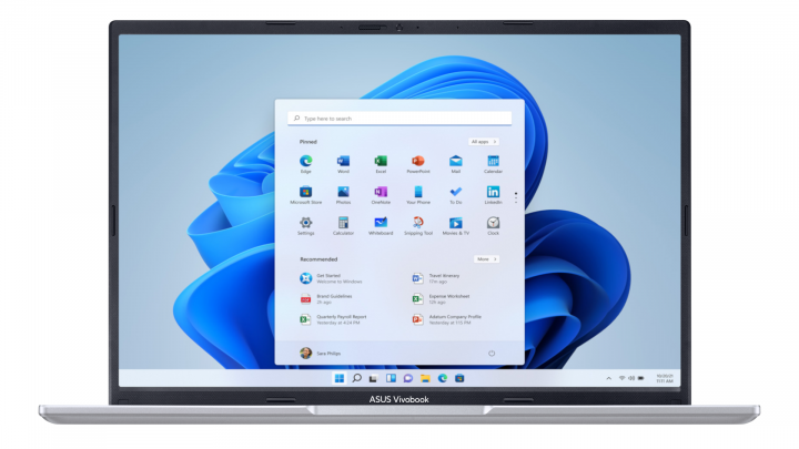 Laptop ASUS Vivobook 14 M1405NAQ Cool Silver Black Keyboard W11