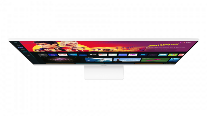 Monitor Samsung Smart M7 LS32BM701UUXEN - widok z góry