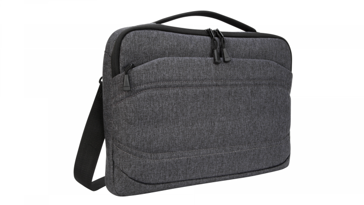 Walizka do laptopa Targus Rolling Laptop Case BEU0658C 16 czarna - przód lewa strona