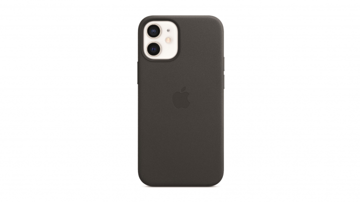 Etui Apple iPhone 12 mini Leather Case Black