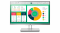Monitor HP E223 1FH45AA EliteDisplay - widok frontu