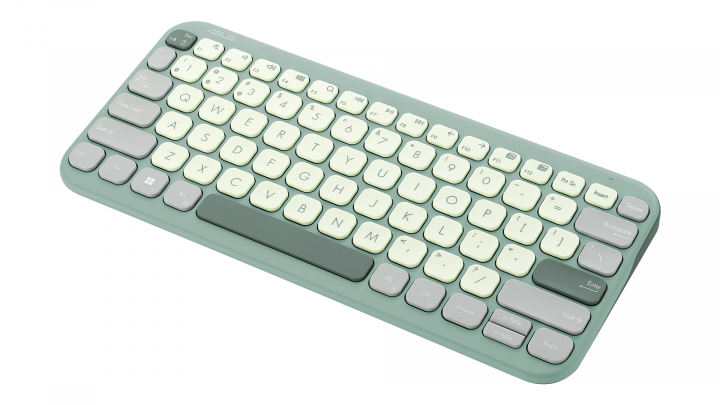 Klawiatura bezprzewodowa ASUS Marshmallow KW100 90XB0880-BKB050 szałwiowa 6
