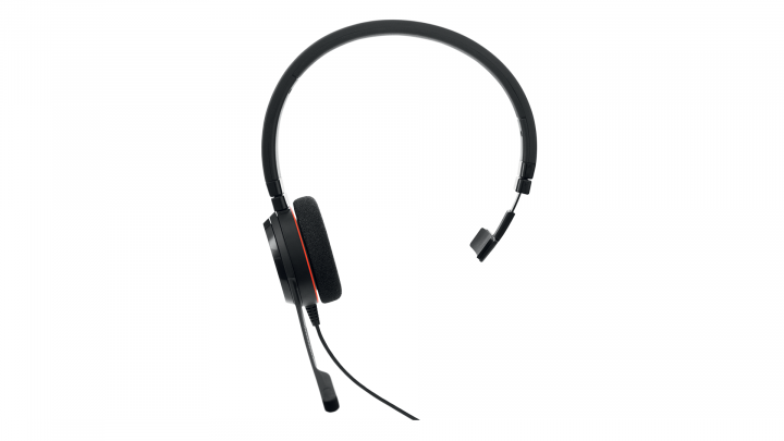 Zestaw słuchawkowy Jabra Evolve 20 Mono czarny - widok frontu