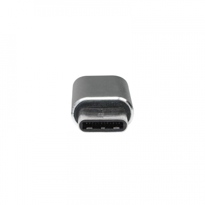 Adapter LogiLink USB-C - microUSB AU0041 - widok frontu