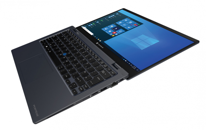 Laptop Toshiba Dynabook Portege X30L - widok frontu prawej strony