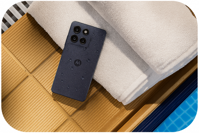 Smartfon Motorola moto g17 Power Stalowy 7