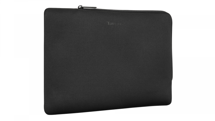 Etui do laptopa Targus MultiFit Sleeve EcoSmart 16 TBS652GL czarne - przód lewa strona