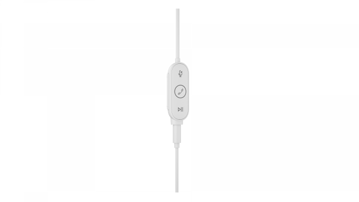 Słuchawki przewodowe Logitech Zone Wired Earbuds UC różowe 981-001135