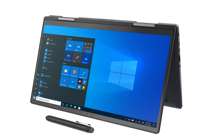 Laptop Toshiba Dynabook Portege X30W - tryb namiot