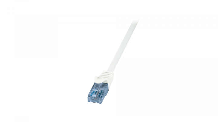 Patchcord LogiLink CAT 6A UTP biały