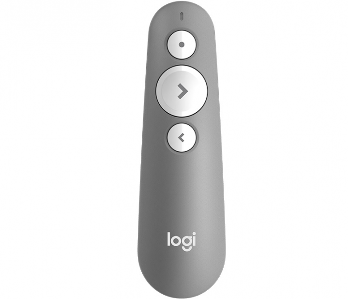 Prezenter bezprzewodowy Logitech Wireless Presenter R500 szary 910-005387 - widok frontu