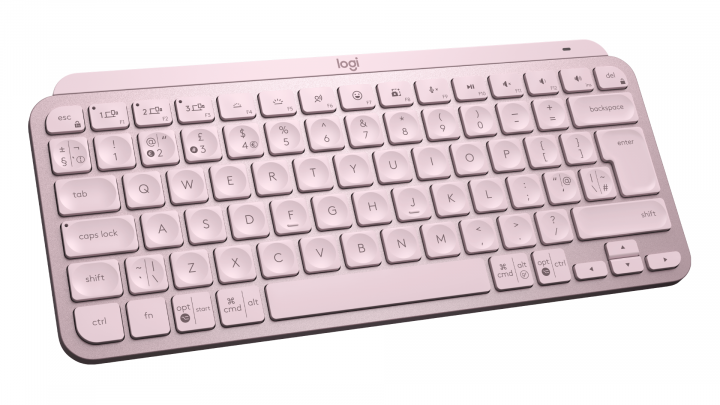 Klawiatura bezprzewodowa Logitech MX Keys Mini różowa 920-010497