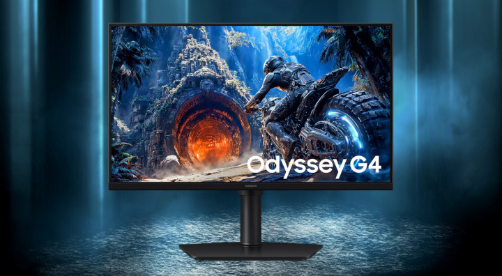 Monitor Gamingowy Odyssey G4 25 240/300Hz FHD G40H LS25HG402EUXEN front