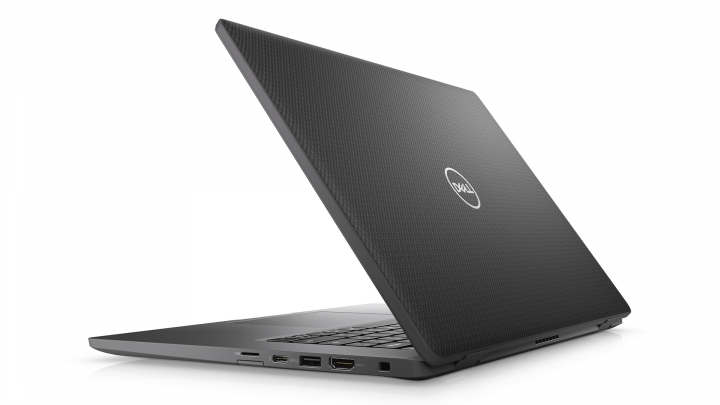 Laptop Dell Latitude 7520 czarny - widok klapy lewej strony