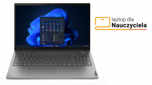 Laptop dla Nauczyciela Lenovo ThinkBook 15 G4 21DJ00D3PB i5-1235U 15,6" FHD 16GB 512SSD Int W11Pro