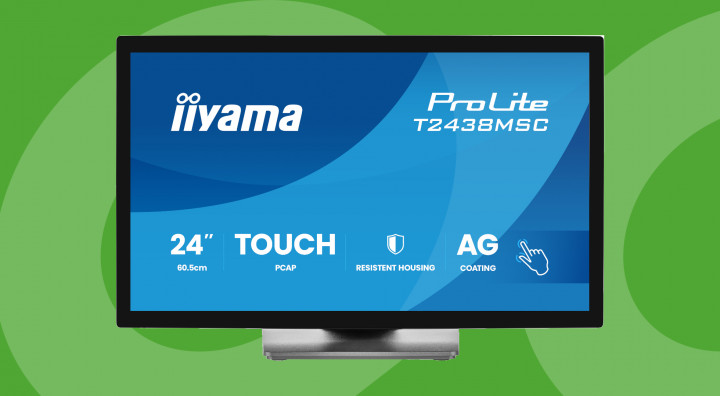 monitor iiyama ProLite T2438MSC-B2 front