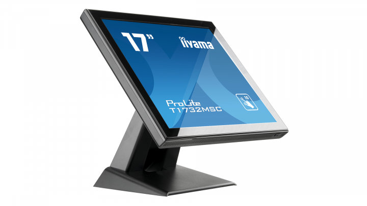Monitor z dotykowym ekranem IIYAMA ProLite T1732MSC-B5X - widok frontu lewej strony2