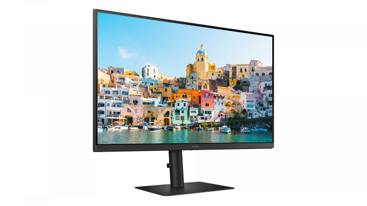 Monitor Samsung S4U LS27A400UJUXEN - widok frontu lewej strony