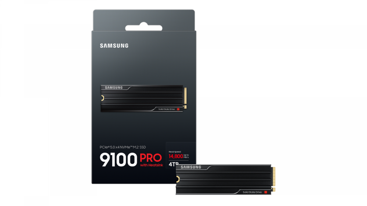 Dysk SSD Samsung 9100 PRO Heatsink 4000GB MZ-VAP4T0CW 7