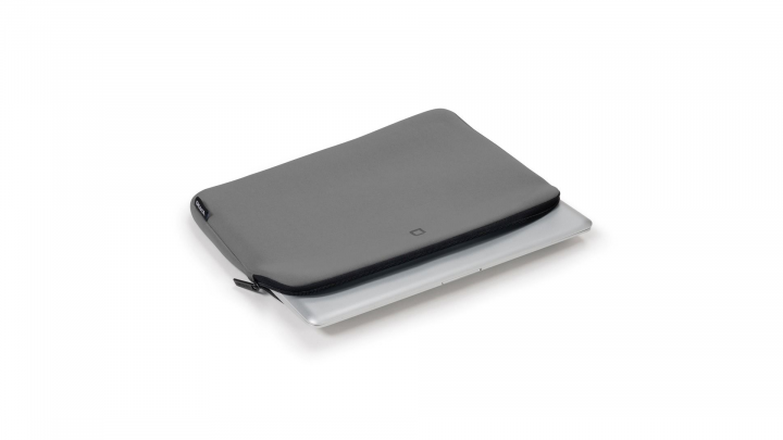 Etui do laptopa DICOTA Skin BASE 141 D31292 szare - otwarte
