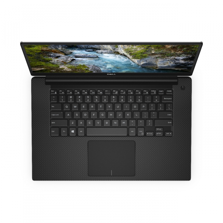 Mobilna stacja robocza Dell Precision 5540 srebrny - widok z góry