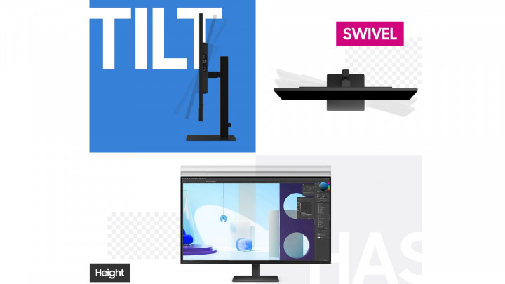 Monitor Samsung ViewFinity S8 LS37D800UAUXEN 2