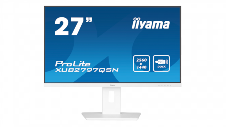 Monitor IIYAMA ProLite XUB2797QSN-W1 - widok frontu 5