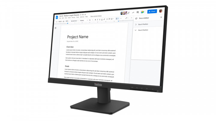 Monitor Lenovo ThinkVision S22-4e 64CBKAT6EU 3