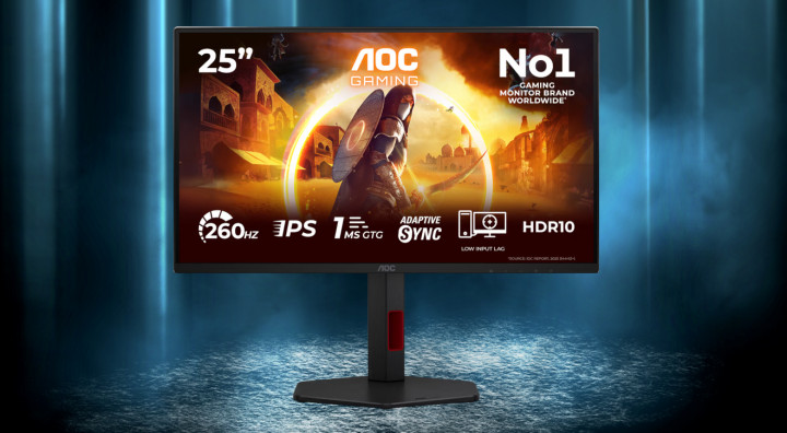 Monitor AOC 25G4ZR front