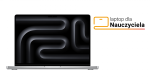 Laptop dla Nauczyciela Apple MacBook Pro 14 MW2W3ZE/A M4 14,2" 16GB 512SSD Int MacOS Srebrny