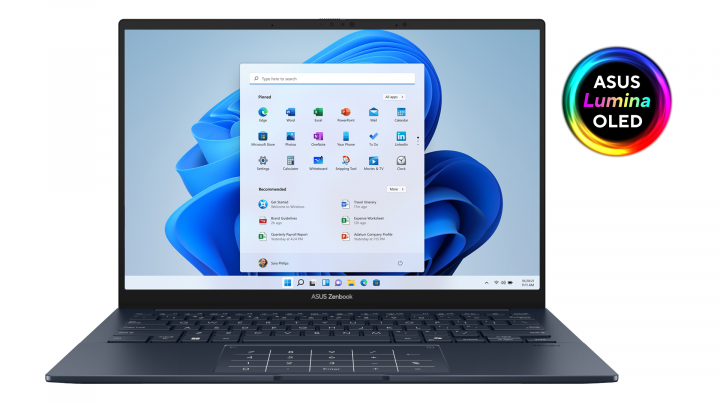 Laptop ASUS Zenbook 14 UX3405CA Ponder Blue W11H OLED 2