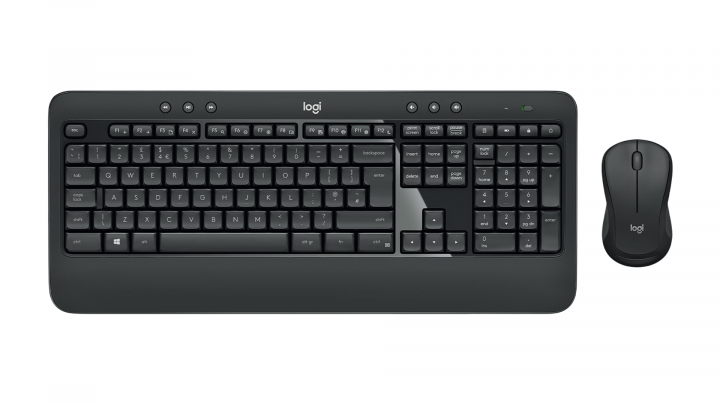 Zestaw bezprzewodowy klawiatura + mysz Logitech Wireless Combo MK540 ADVANCED czarny 920-008685 2