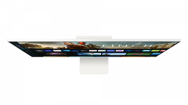 Monitor Samsung Smart M8 LS32BM801UUXEN - widok z góry