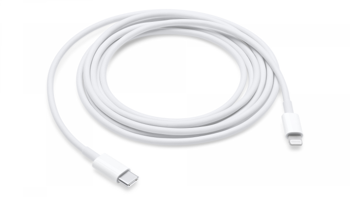 Kabel Apple USB-C - Lightning 2m MQGH2ZM/A - widok frontu