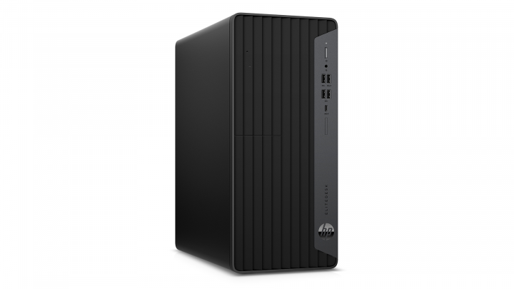EliteDesk 800 G8 Tower - widok frontu lewej strony